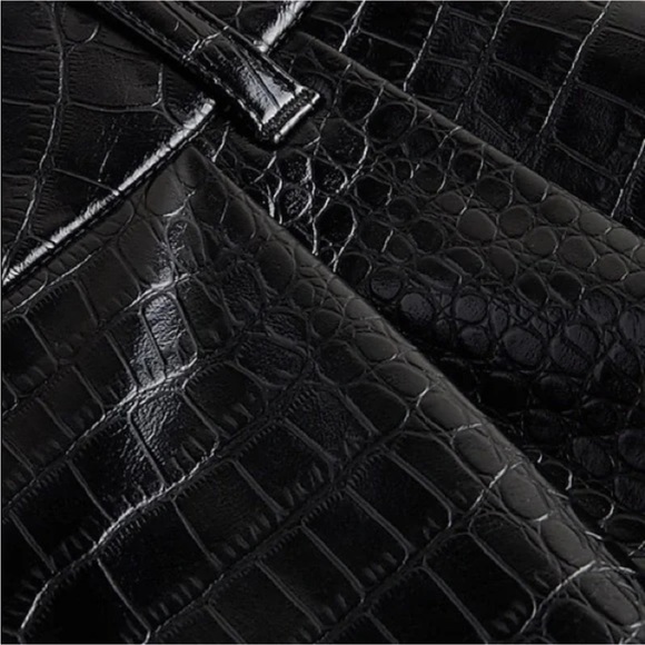Express croc print leather - Picture 4 of 13